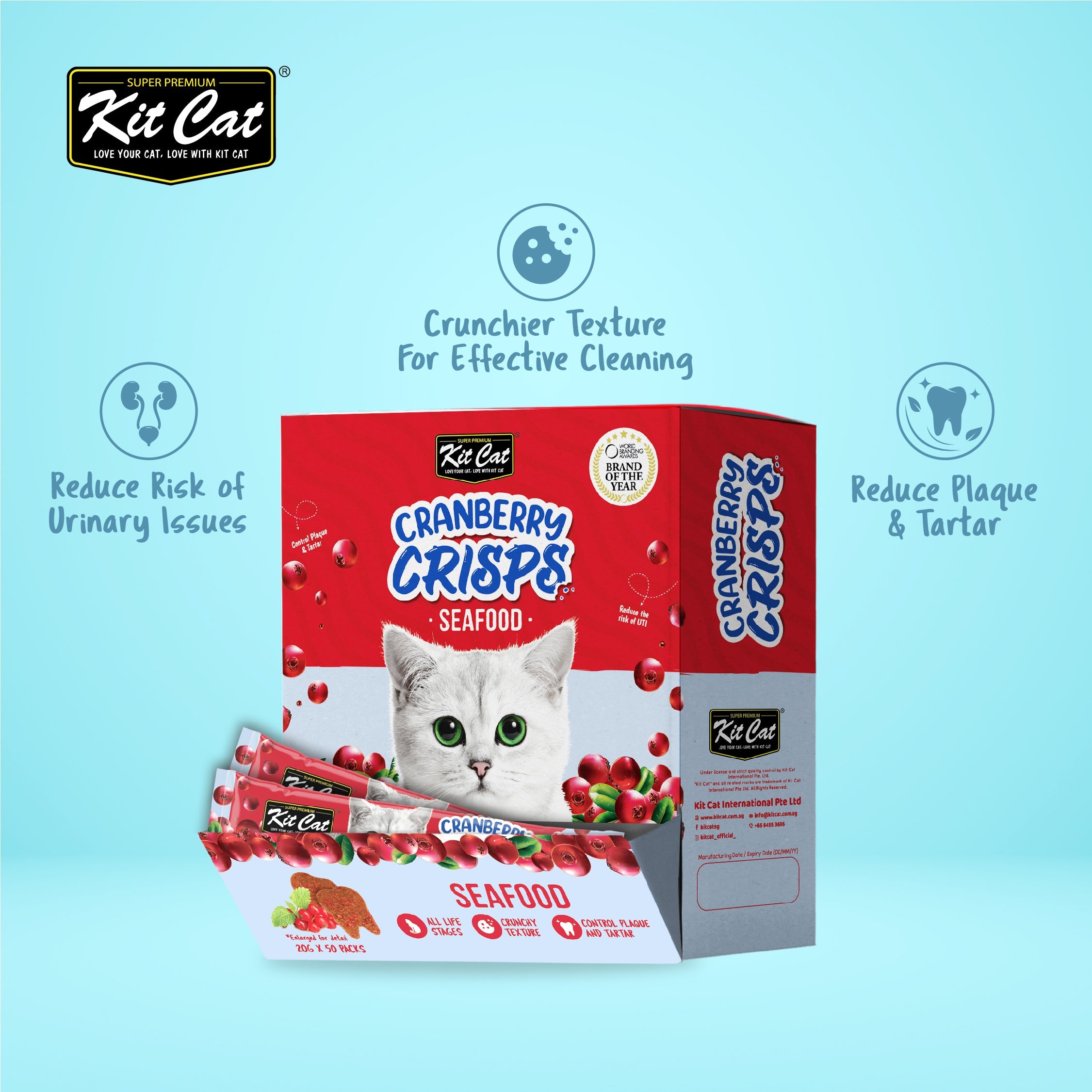 Kit Cat Cranberry Crisps (20g)