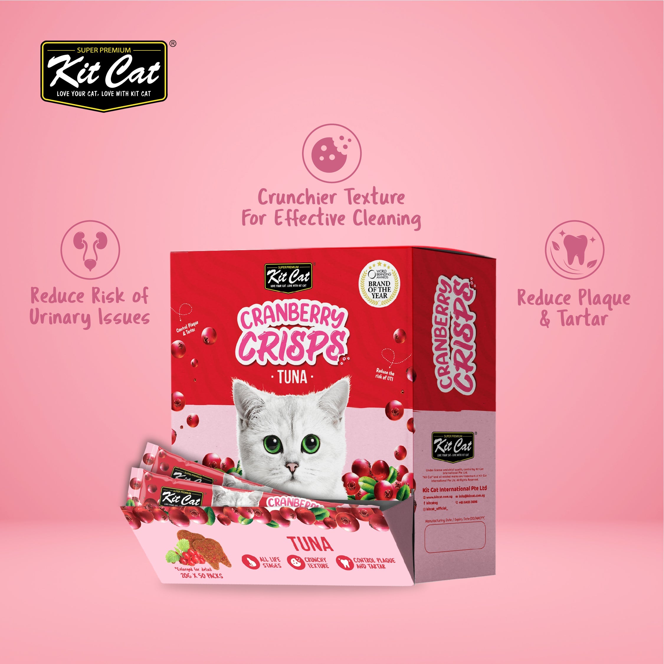 Cranberry Crisps Bulk Deal (20g x 50 packs)