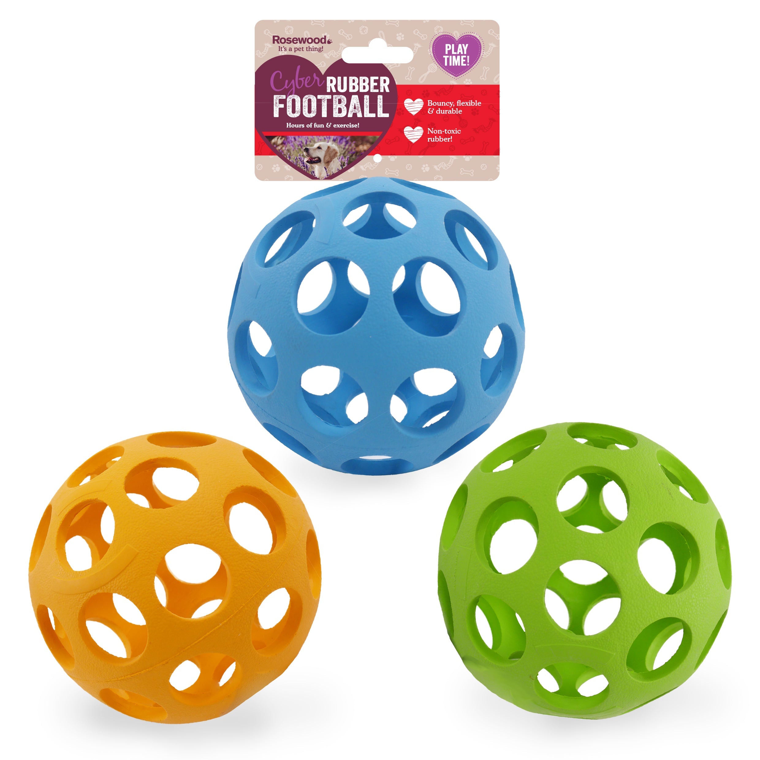 Rosewood Cyber Lattice Football