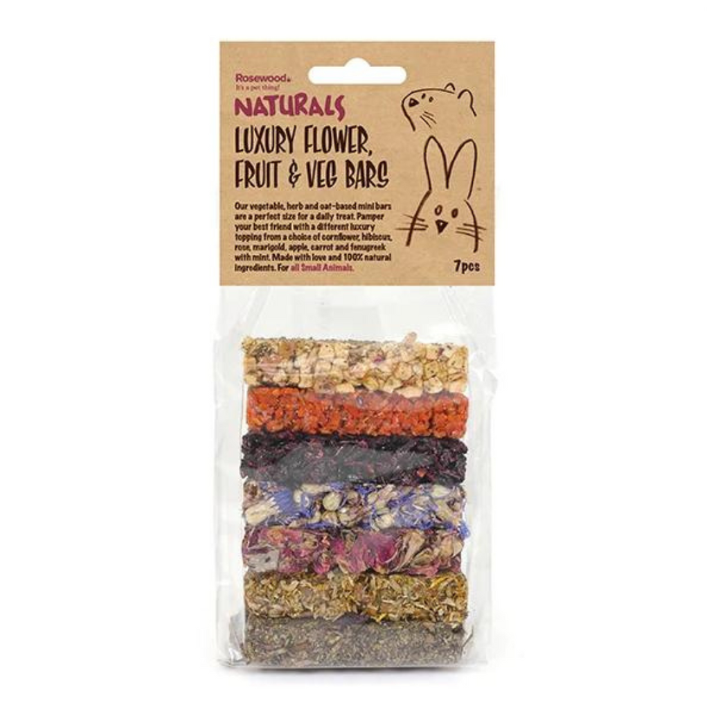 Luxury Flower; Fruit & Veg Bars (7pc) 80g