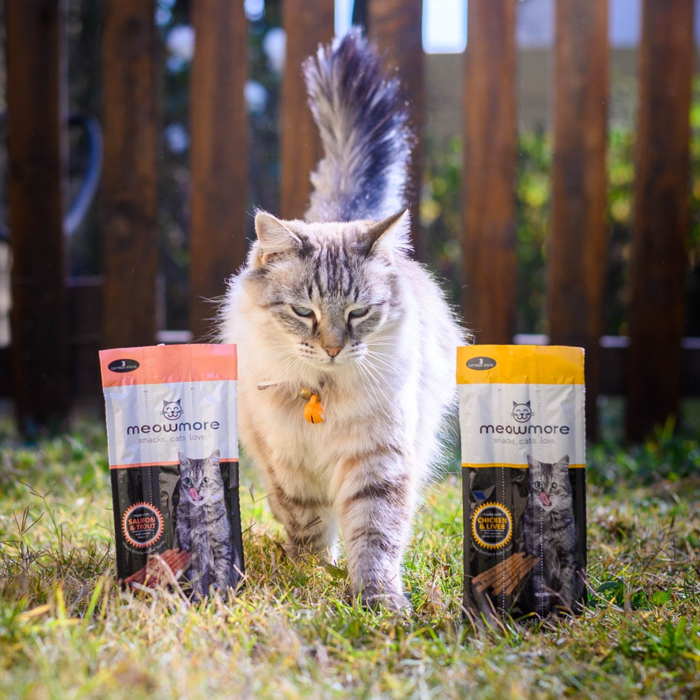Meow More Cat Treat Sticks (15g)