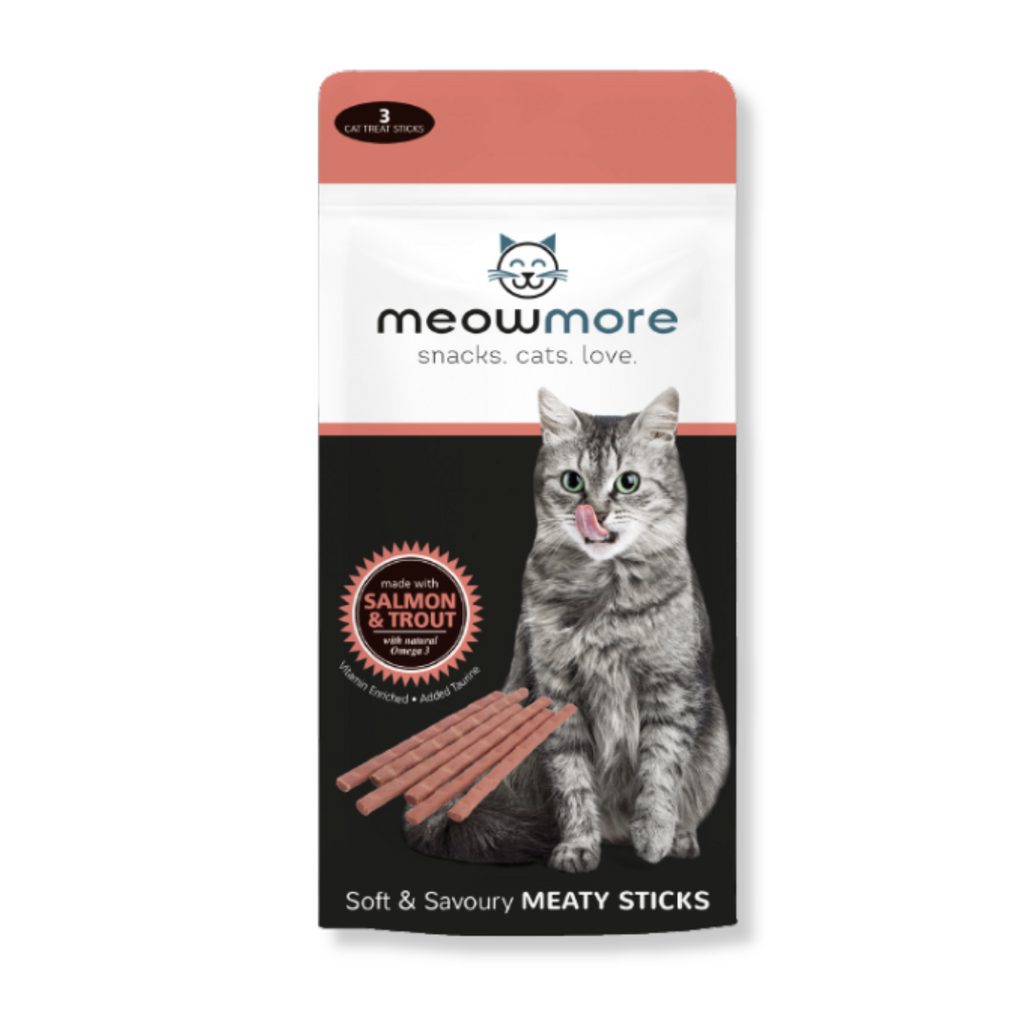 Meow More Cat Treat Sticks (15g)