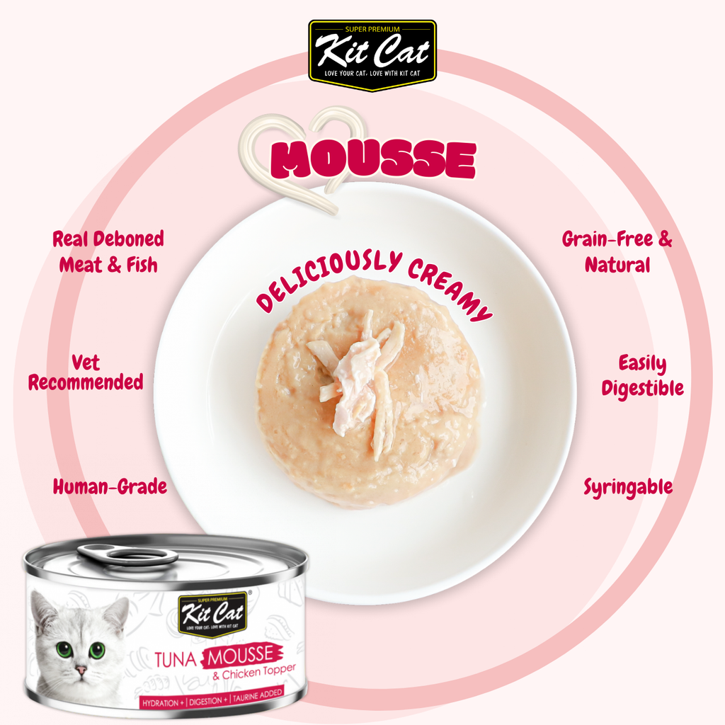 Kit Cat Mousse Bulk Deal (80g x 24 tins)