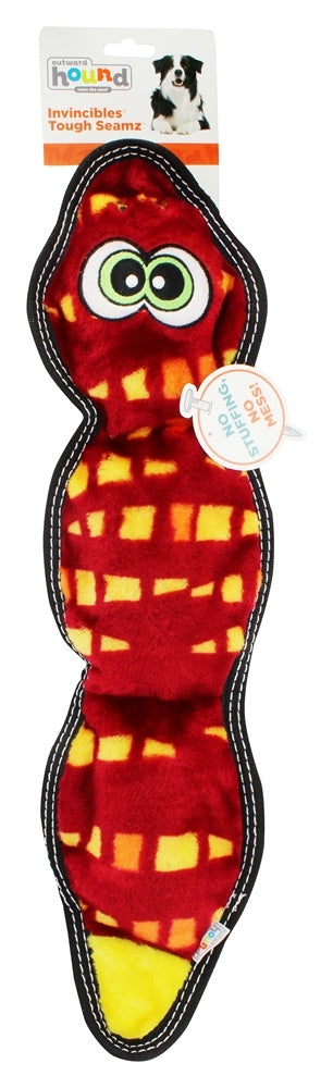 OWH02_Outward Hound_Tough Seamz Snake 3 Squeaker