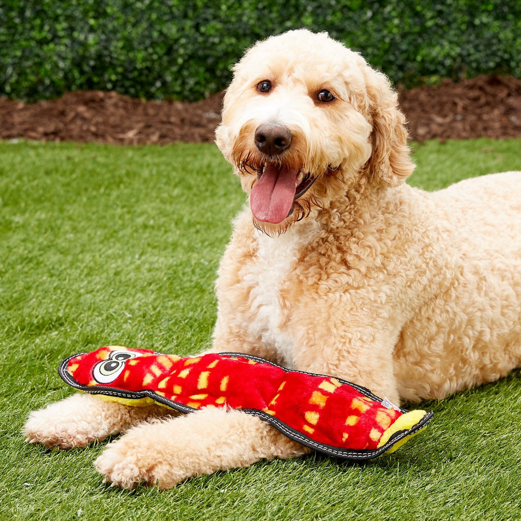 OWH02_Outward Hound_Tough Seamz Snake 3 Squeaker