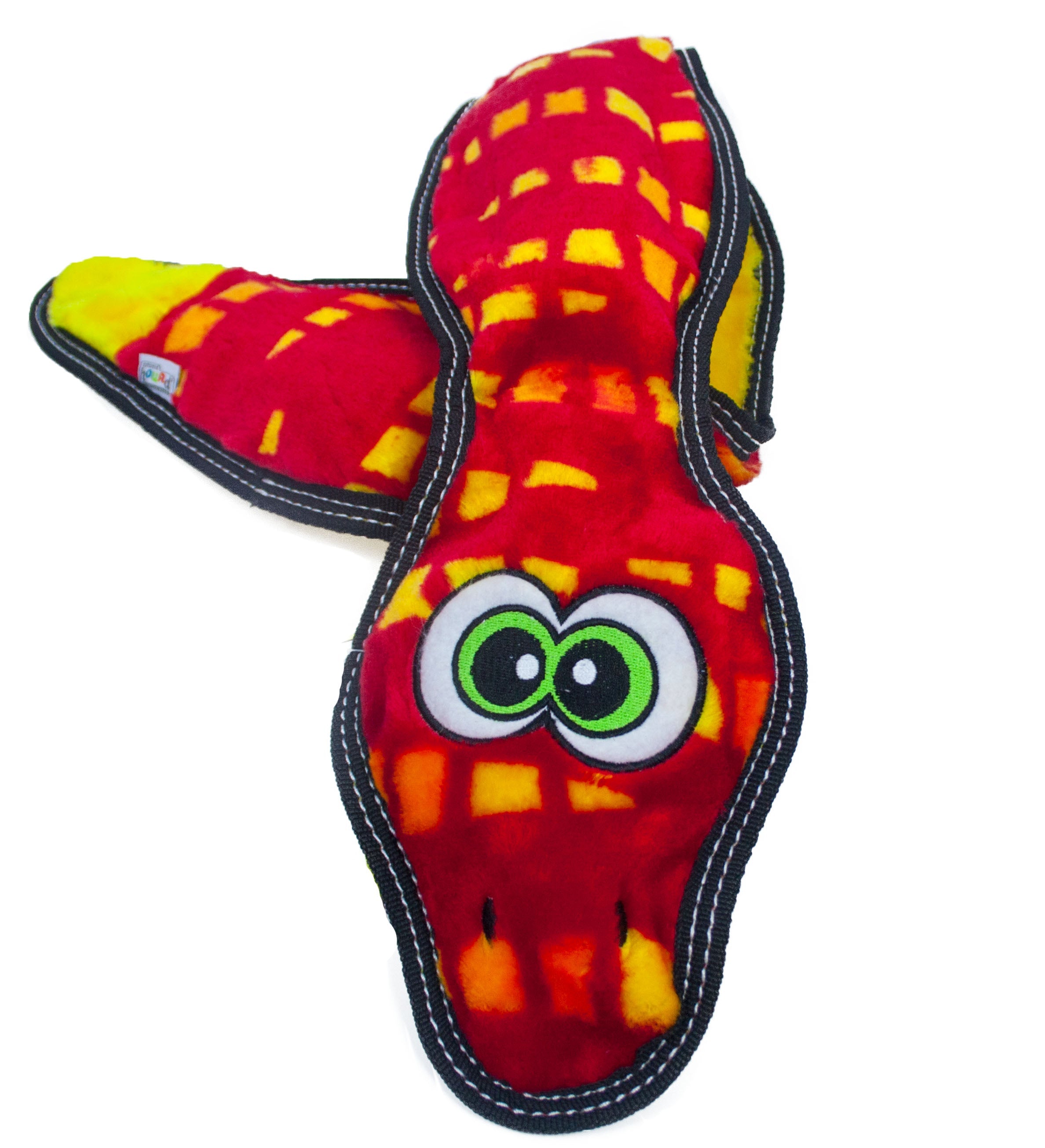 OWH03_Outward Hound_Tough Seamz Snake 6 squeaker
