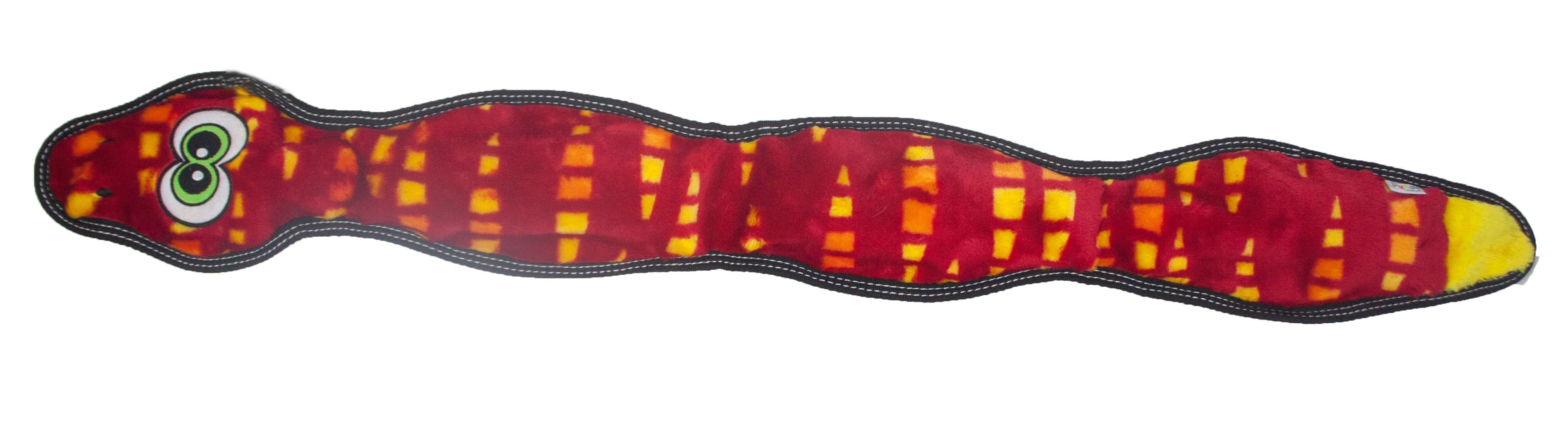 OWH03_Outward Hound_Tough Seamz Snake 6 squeaker