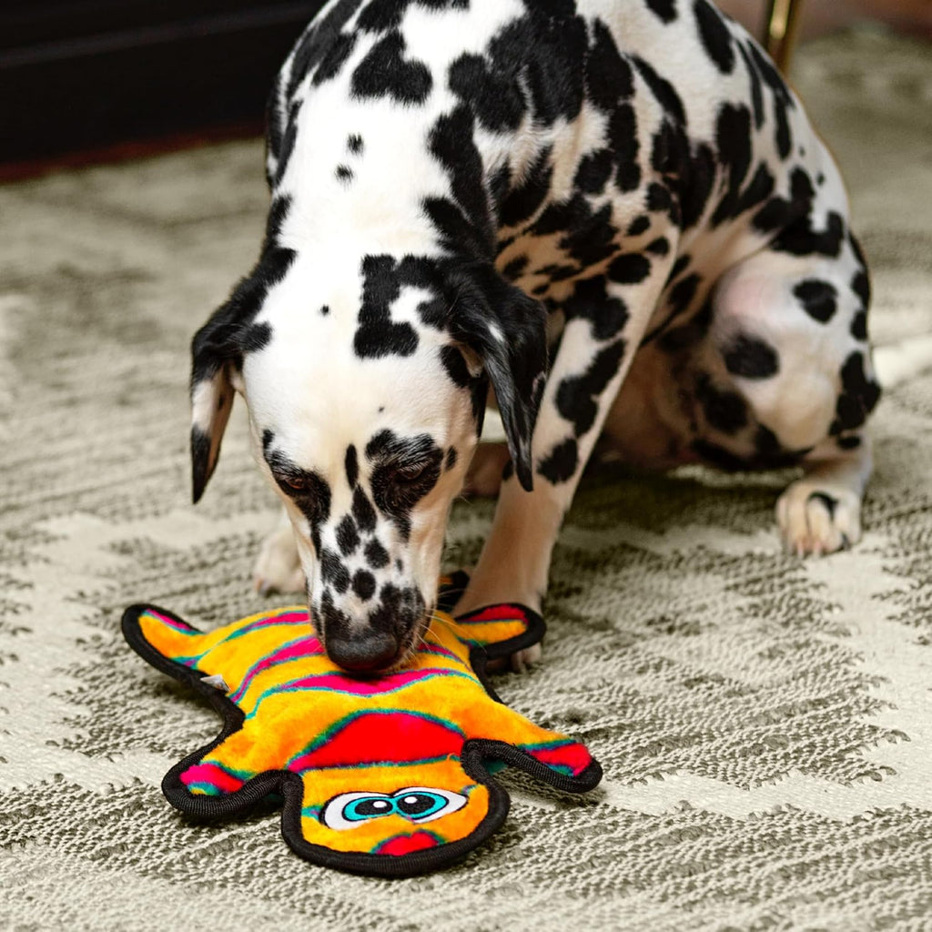 Outward Hound Durablez Gecko 2 sqk Orange/Pink