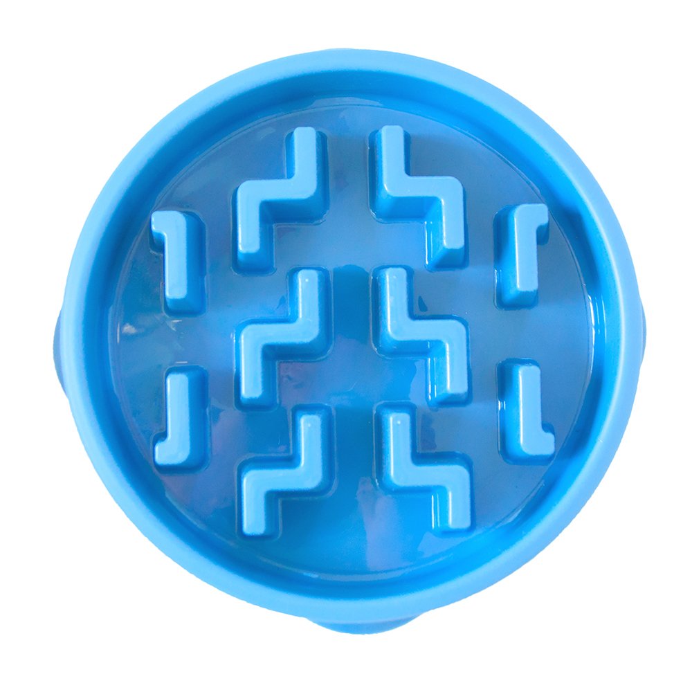 OWH106_Outward Hound_Fun Feeder Notch Blue