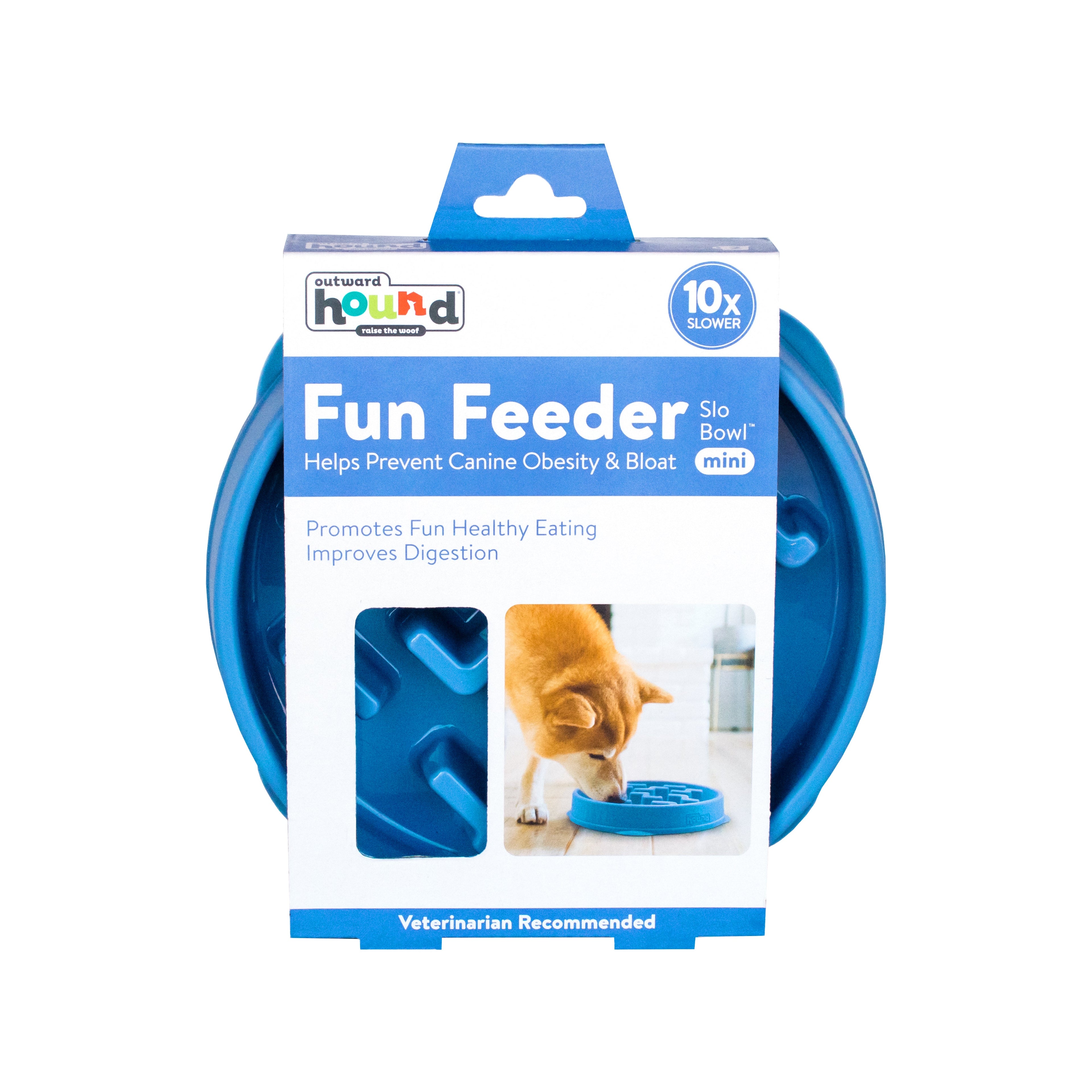OWH106_Outward Hound_Fun Feeder Notch Blue