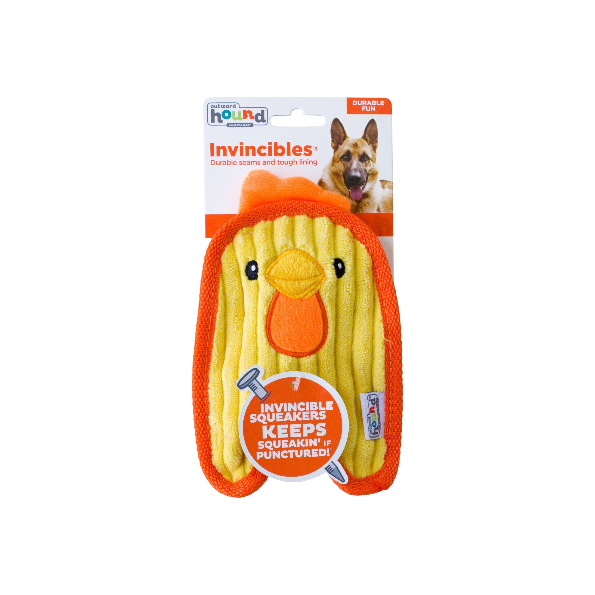 OWH114_Outward Hound_Invincibles Mini Chicky