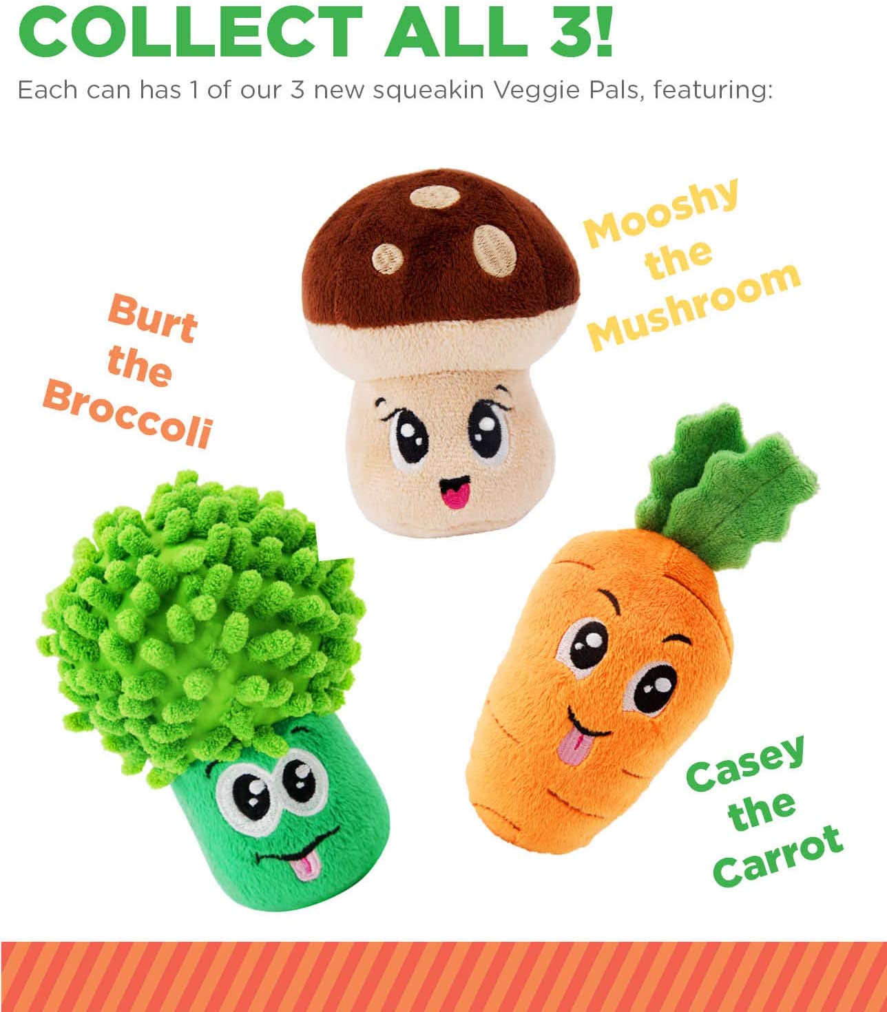 OWH137_Outward Hound_Surprise Veggie Pals Ast