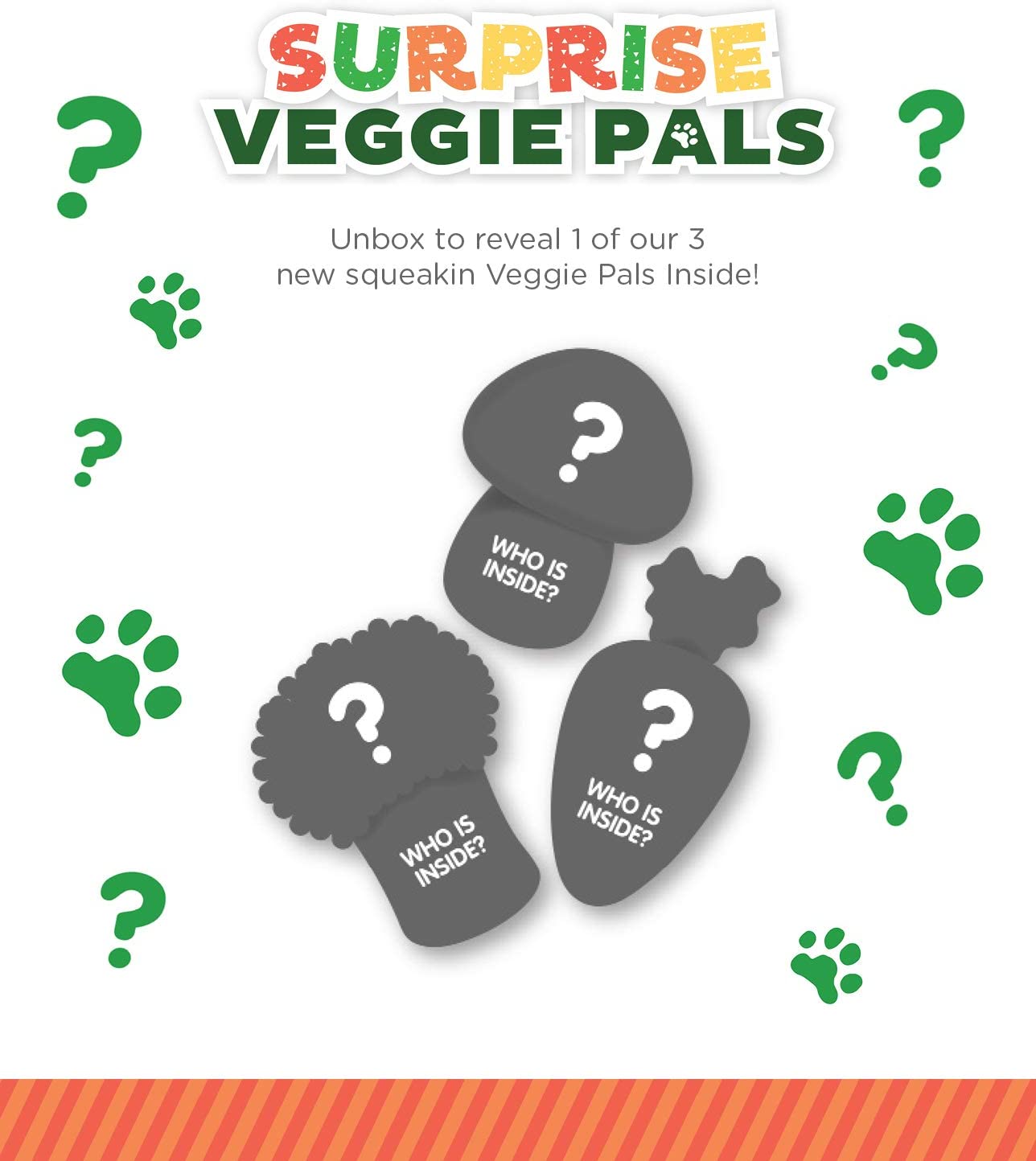 OWH137_Outward Hound_Surprise Veggie Pals Ast