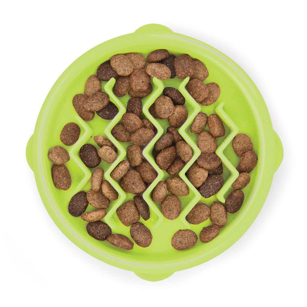 OWH148_Outward Hound_Cat Fun Feeder Tiny Green