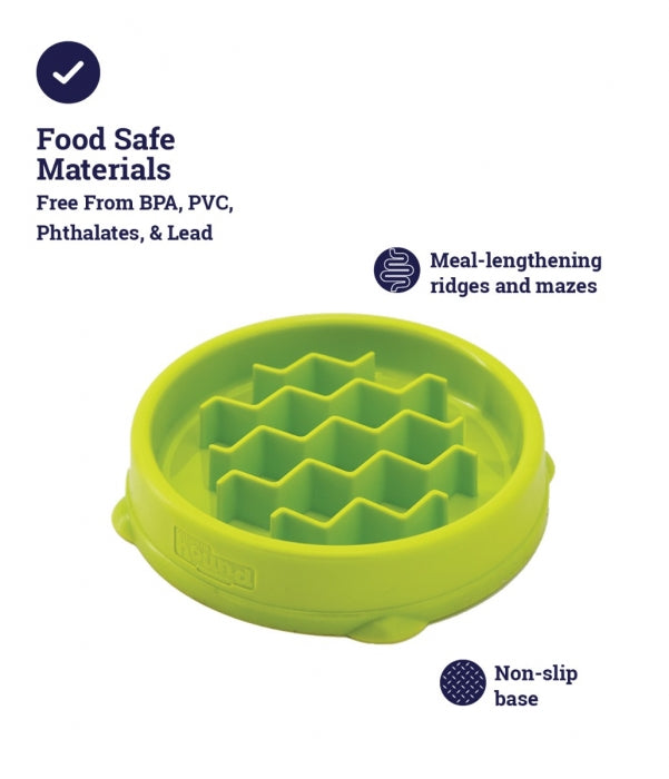 OWH148_Outward Hound_Cat Fun Feeder Tiny Green