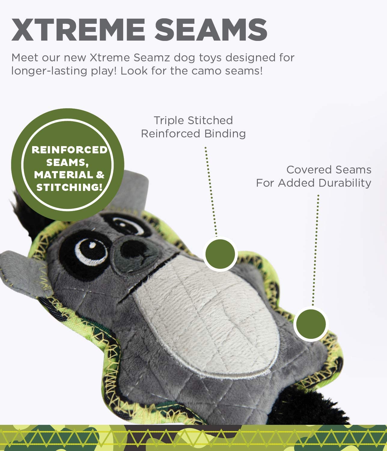 OWH154_Outward Hound_Xtreme Seamz Lemur