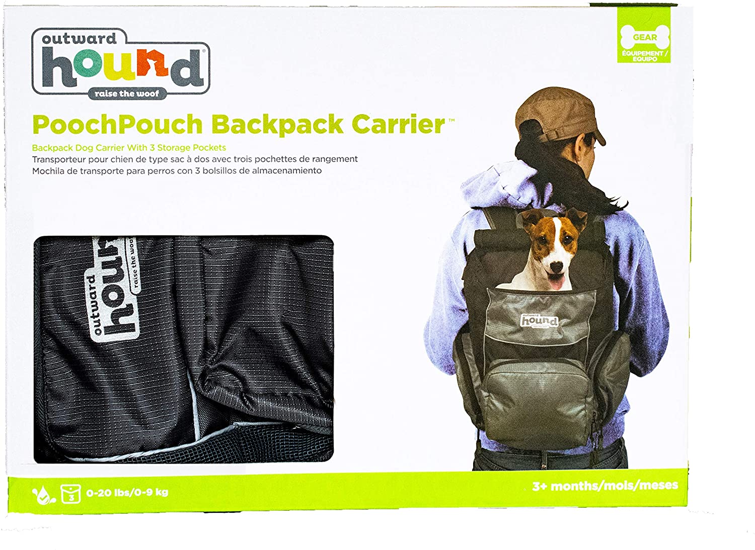 OWH156_Outward Hound_PoochPouch Backpack