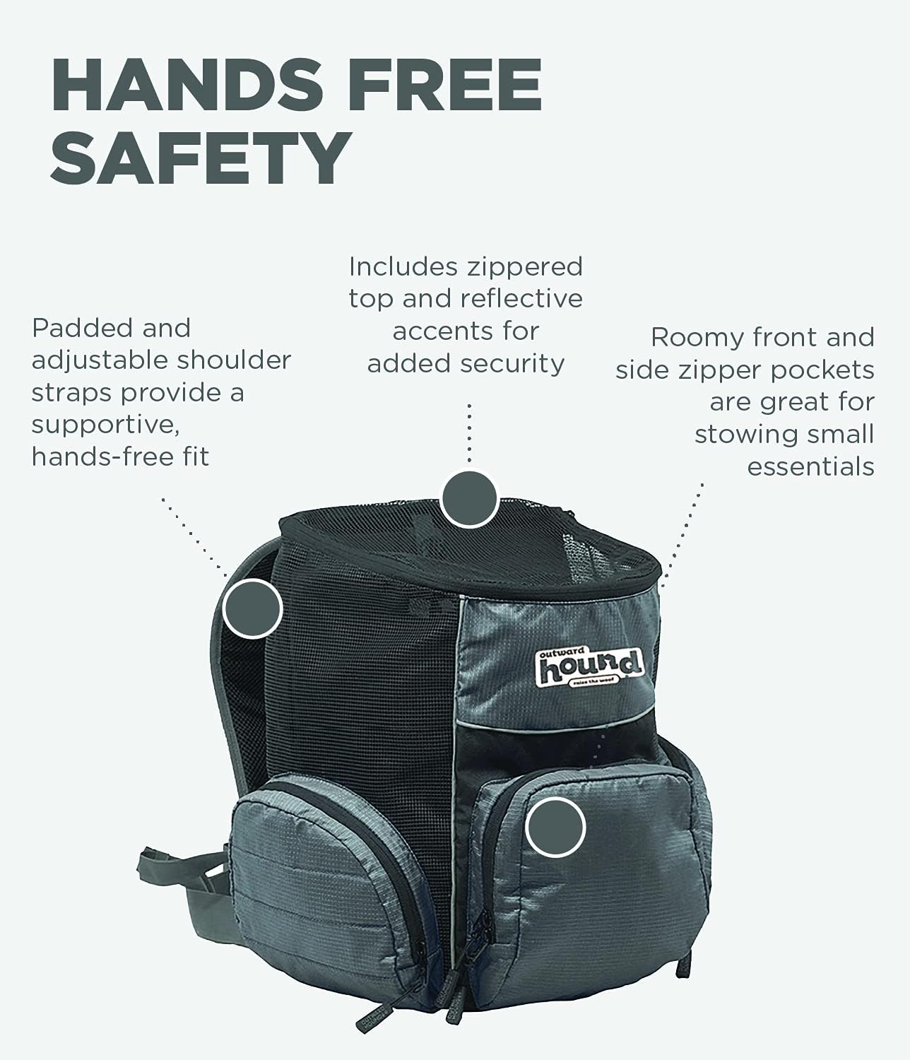 OWH156_Outward Hound_PoochPouch Backpack