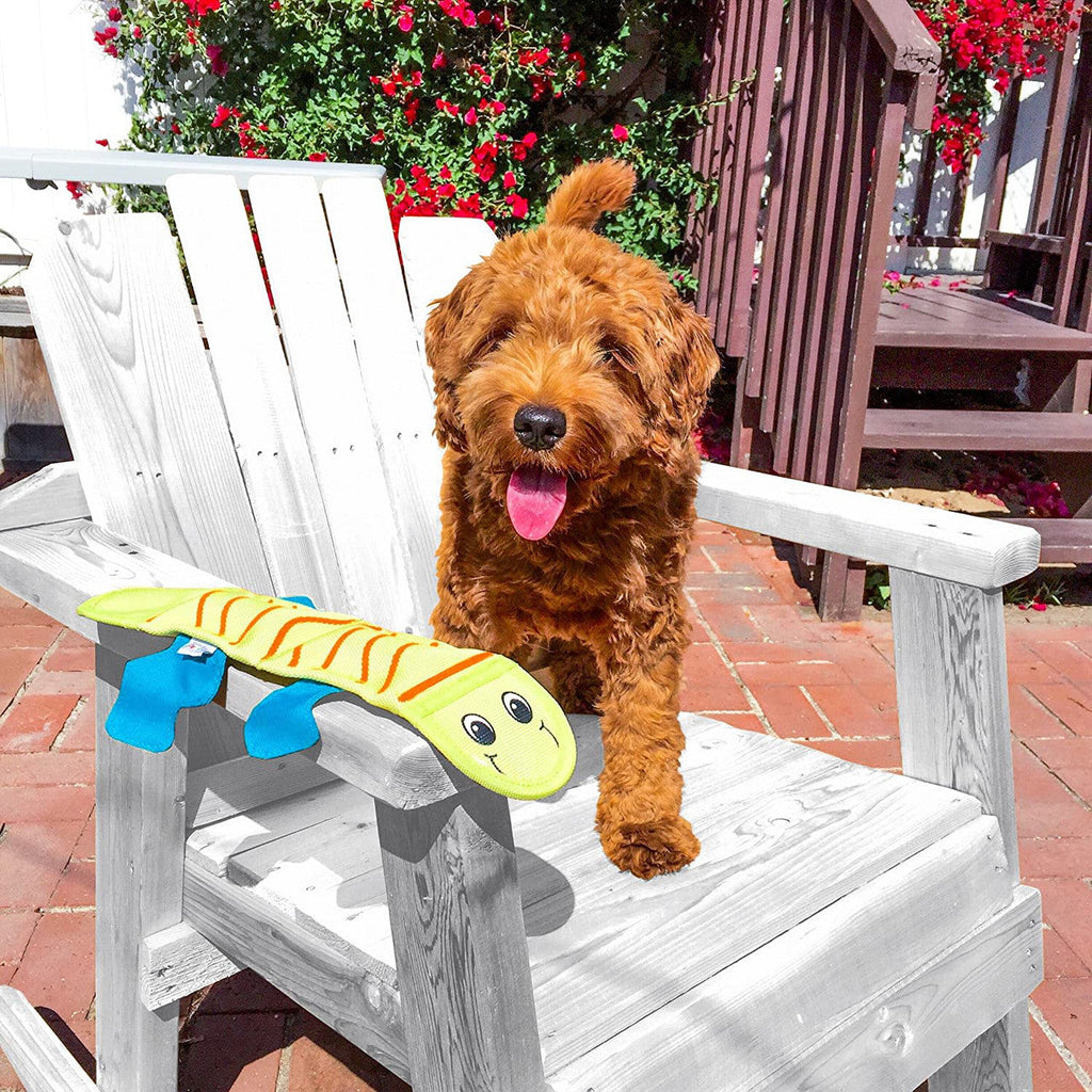 OWH15_Outward Hound_Fire Biterz_Large Lizard Green 3 Squeaker