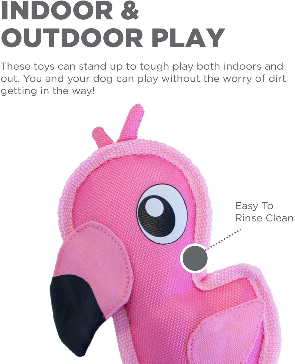 OWH162_Outward Hound_Fire Biterz Flamingo Small