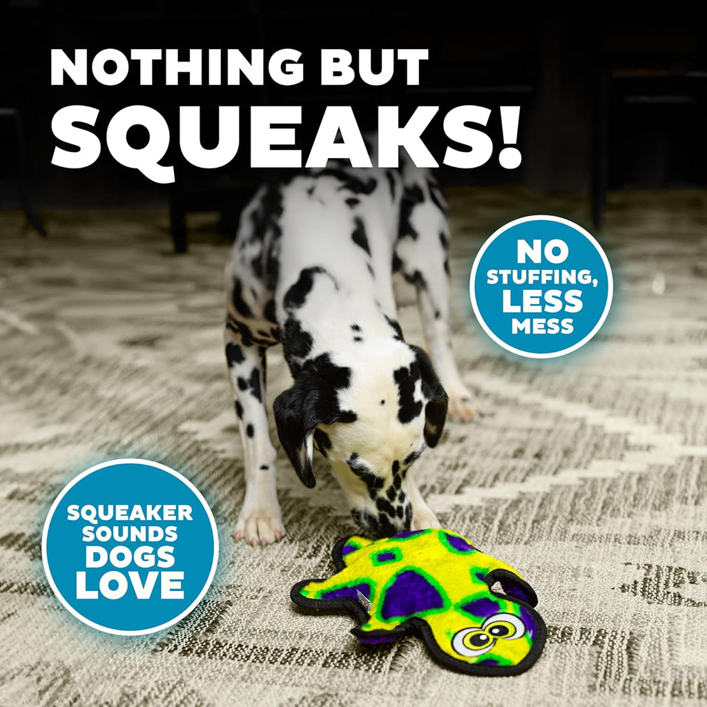 Outward Hound Durablez Gecko 2 sqk Green/Purple