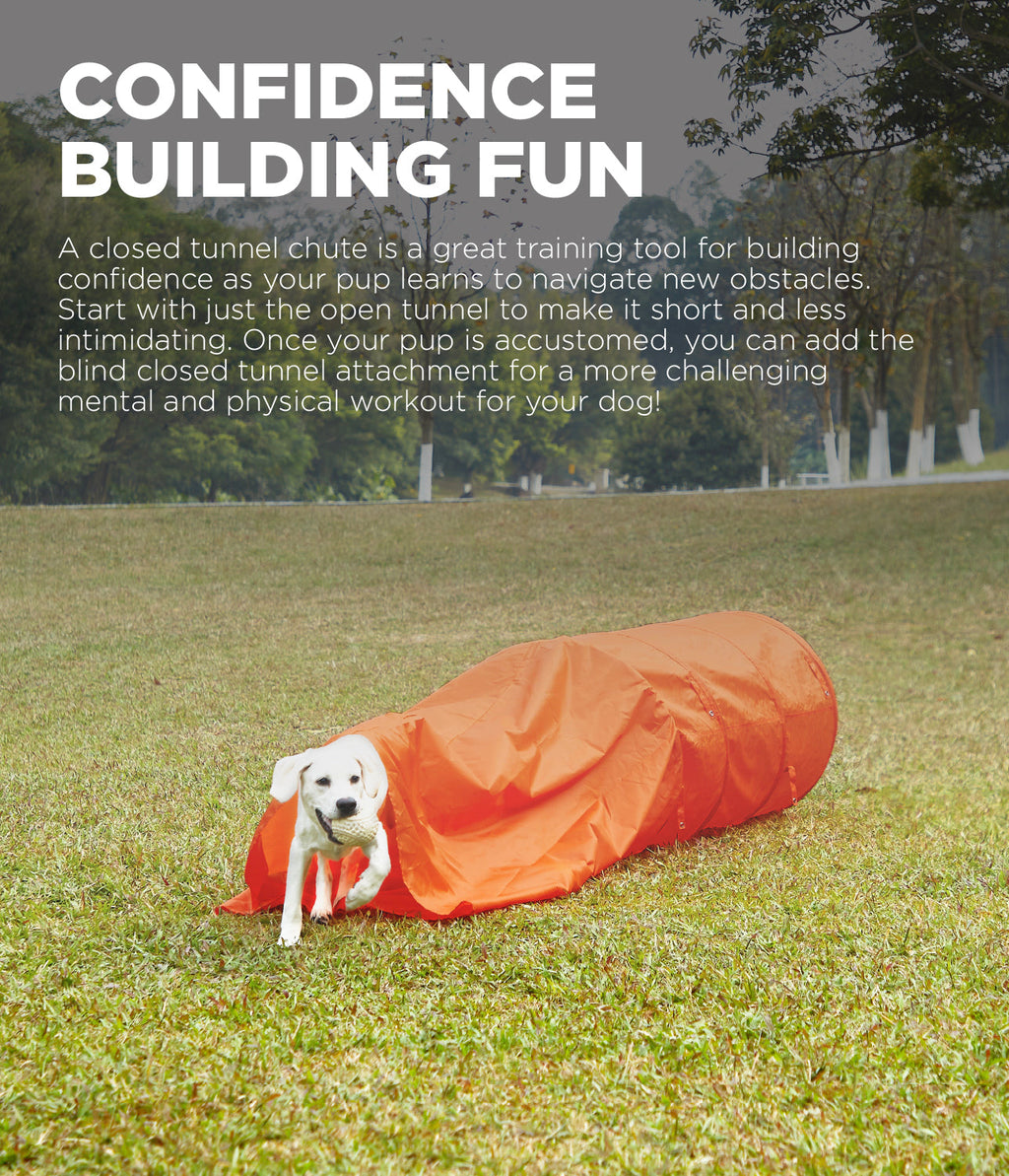 OWH188_Outward Hound_ZipZoom Closed Agility Tunnel