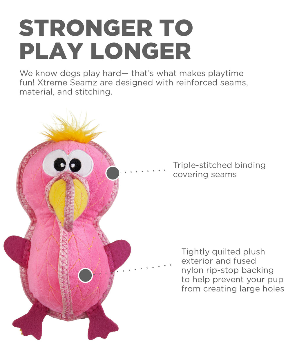 Outward Hound Xtreme Seamz Flamingo