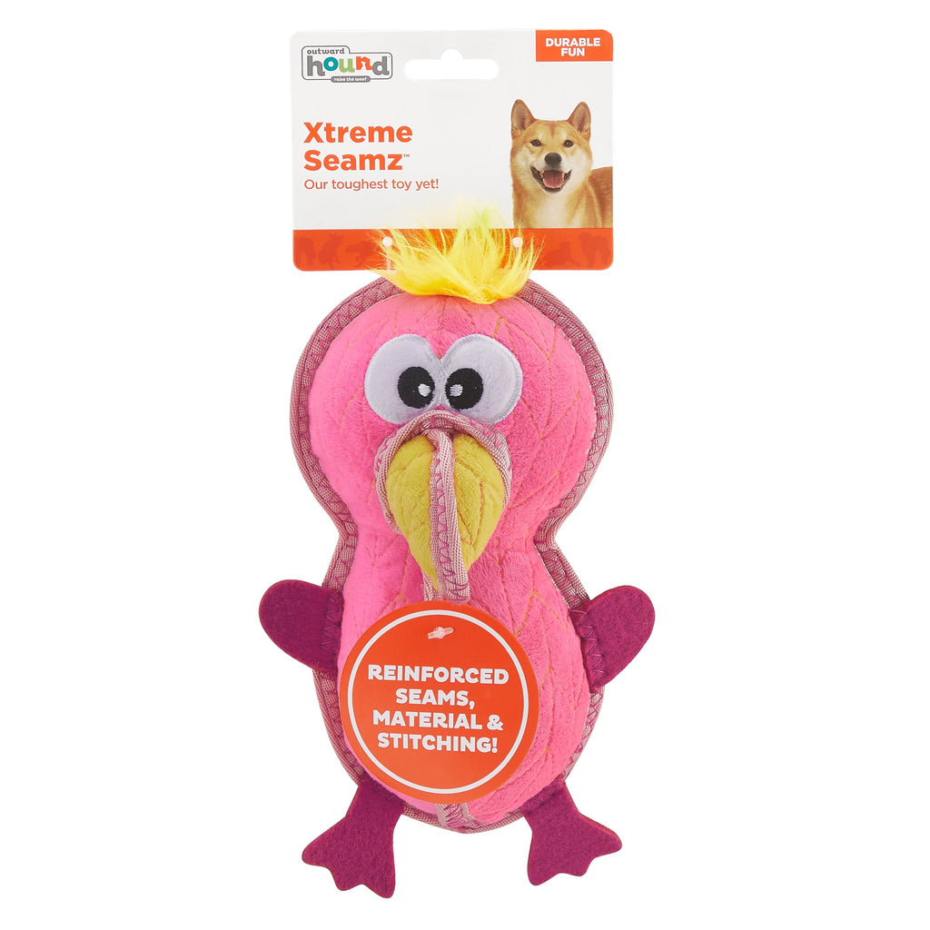 Outward Hound Xtreme Seamz Flamingo
