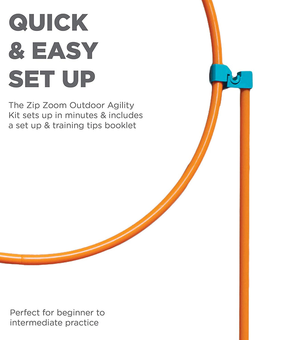 OWH32_Outward Hound_ZipZoom Outdoor Agility Kit