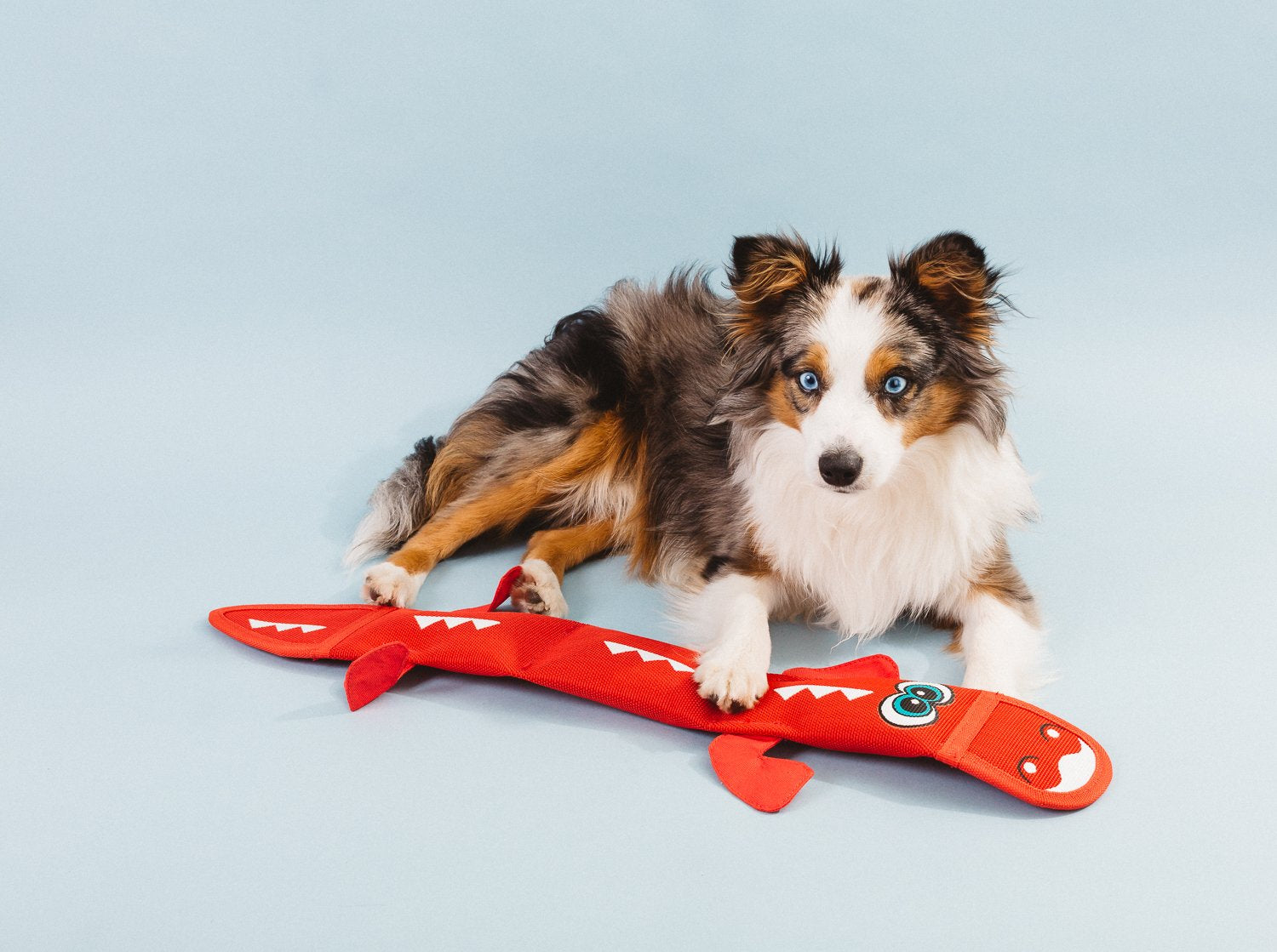 OWH44_Outward Hound_Fire Biterz Large Dragon Red 3 Squeaker