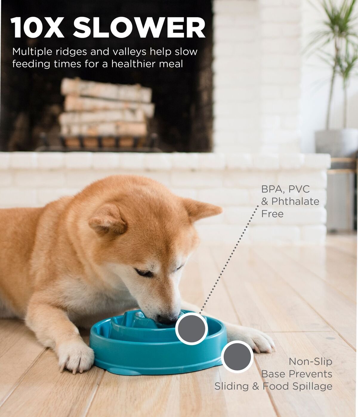 OWH76_Outward Hound_Fun Feeder Teal