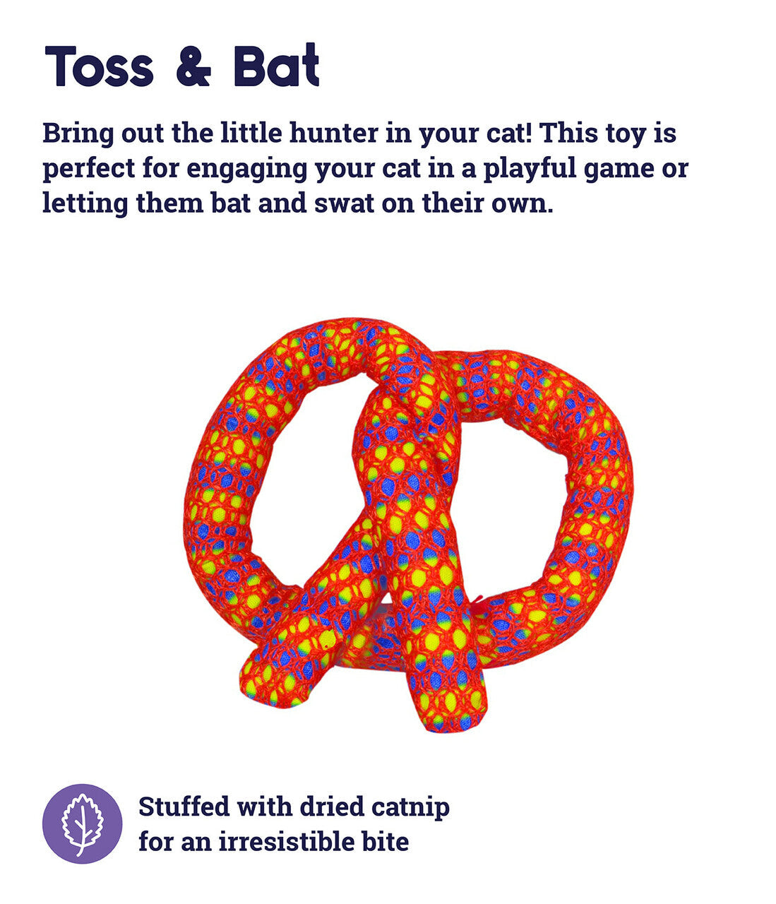 Catnip Plaque Pretzel