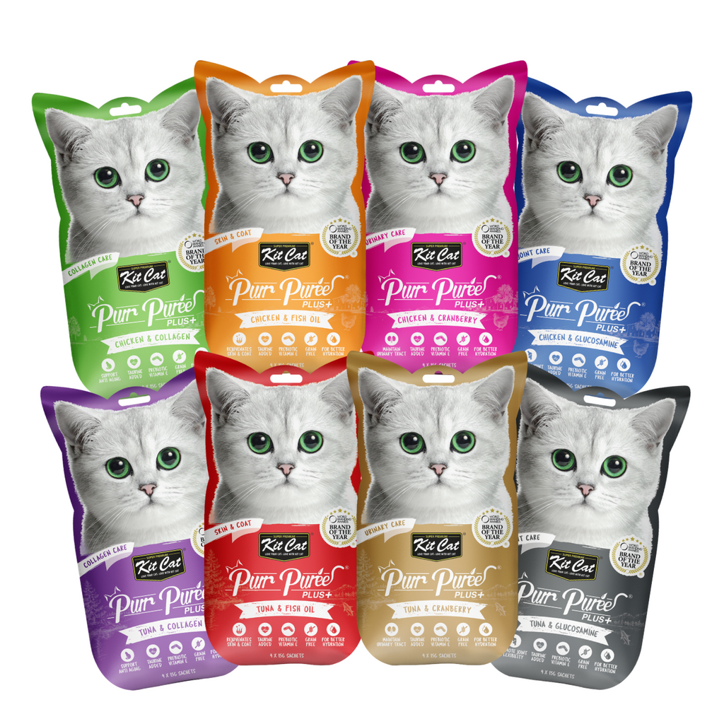 Purr Puree Plus+ (4 x 15g)