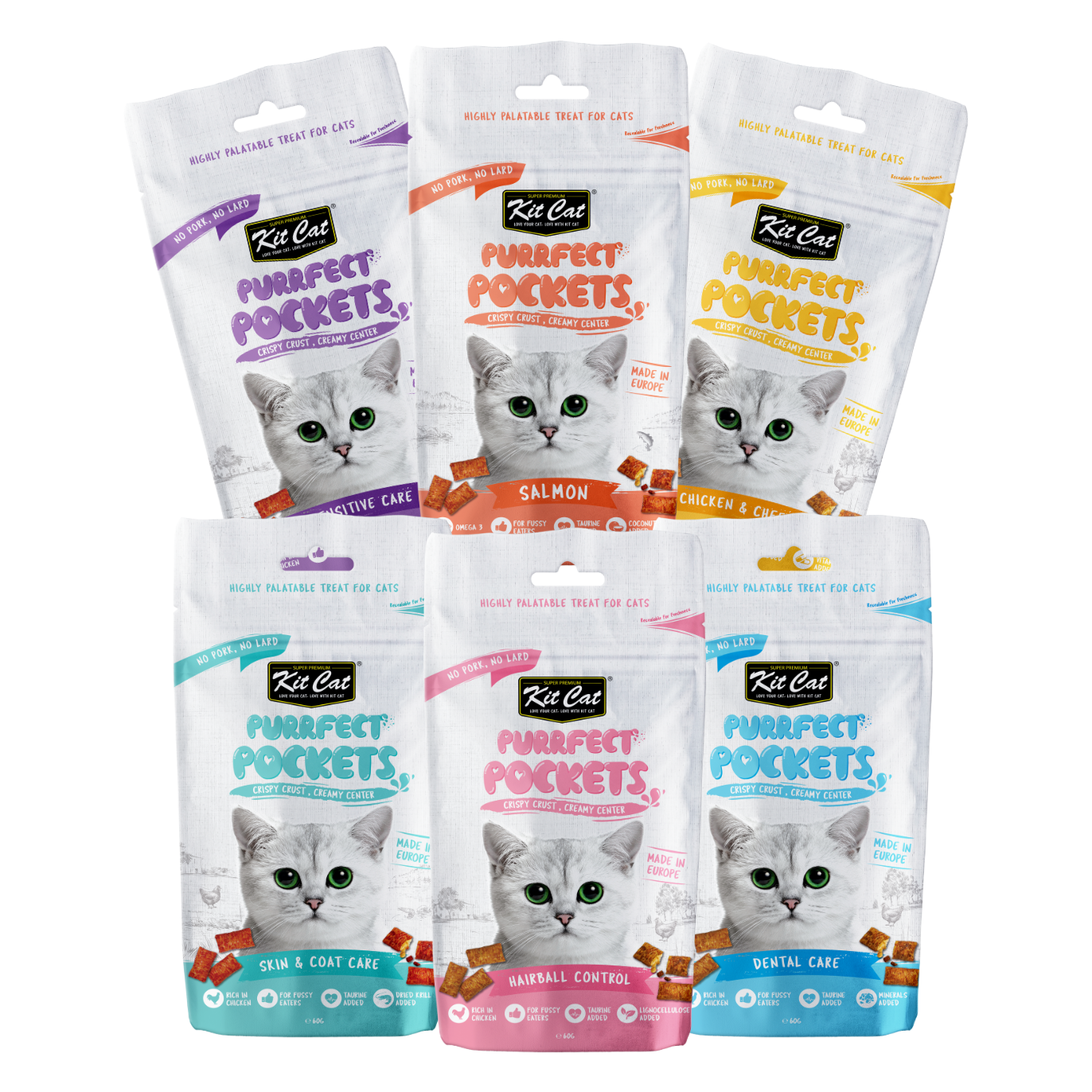 Kit Cat Purrfect Pockets 3 for R180
