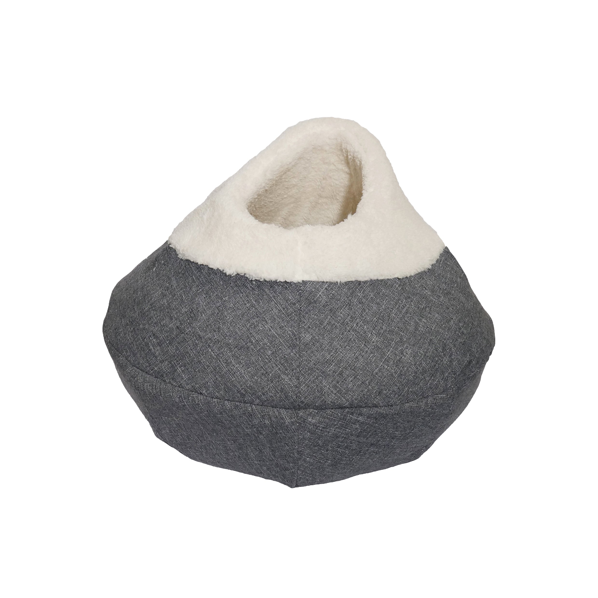 RWC04_Rosewood_Round Cosy Plush Cat Cave (40cm x 40cm)