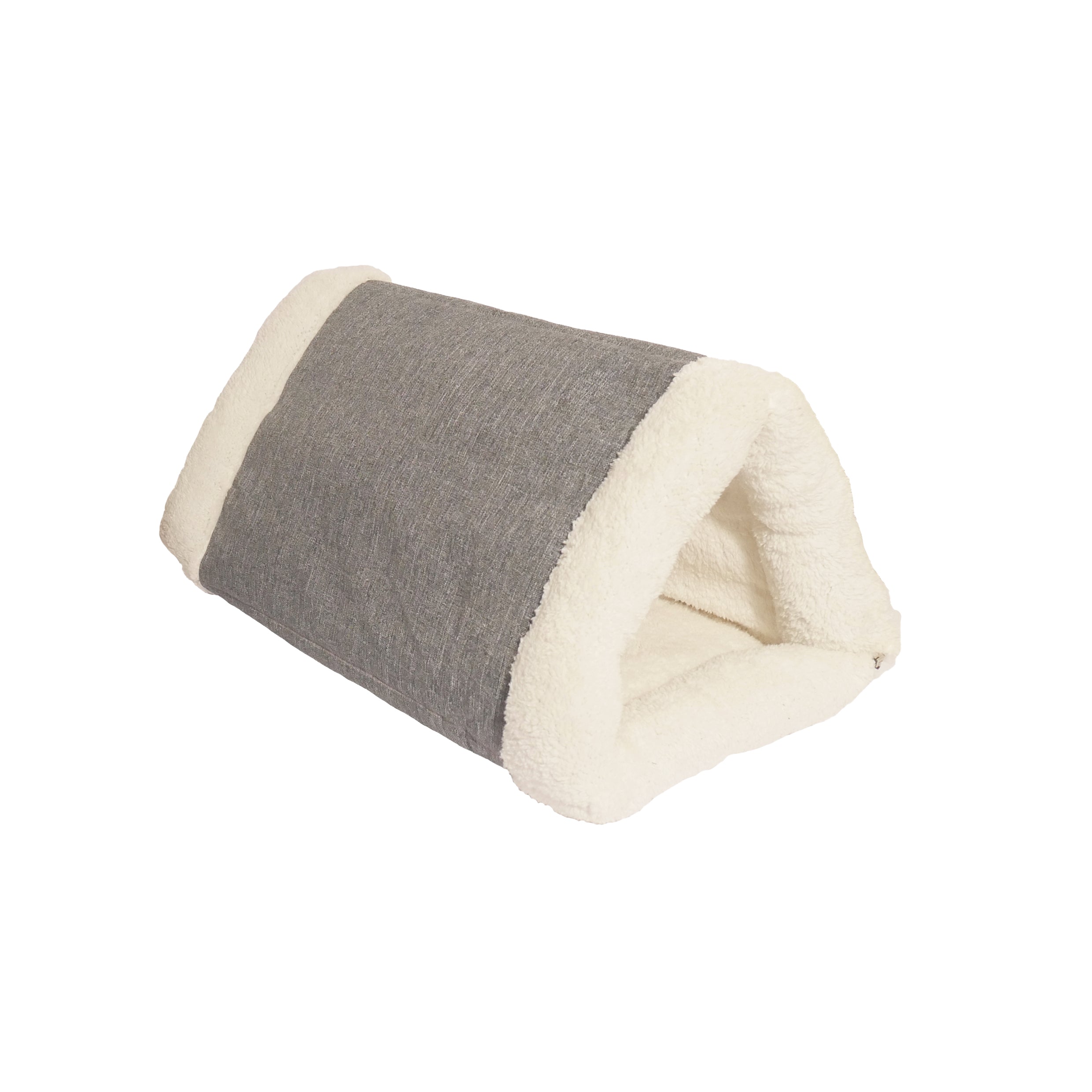 RWC05_Rosewood Snuggle Plush 2-in-1 Cat Comfort Den (55cm)