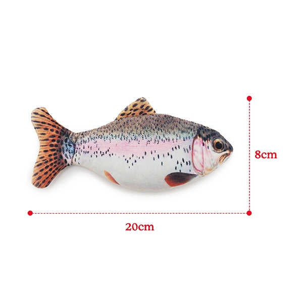 RWC70_Rosewood_Jolly Moggy Catnip Trout Toy