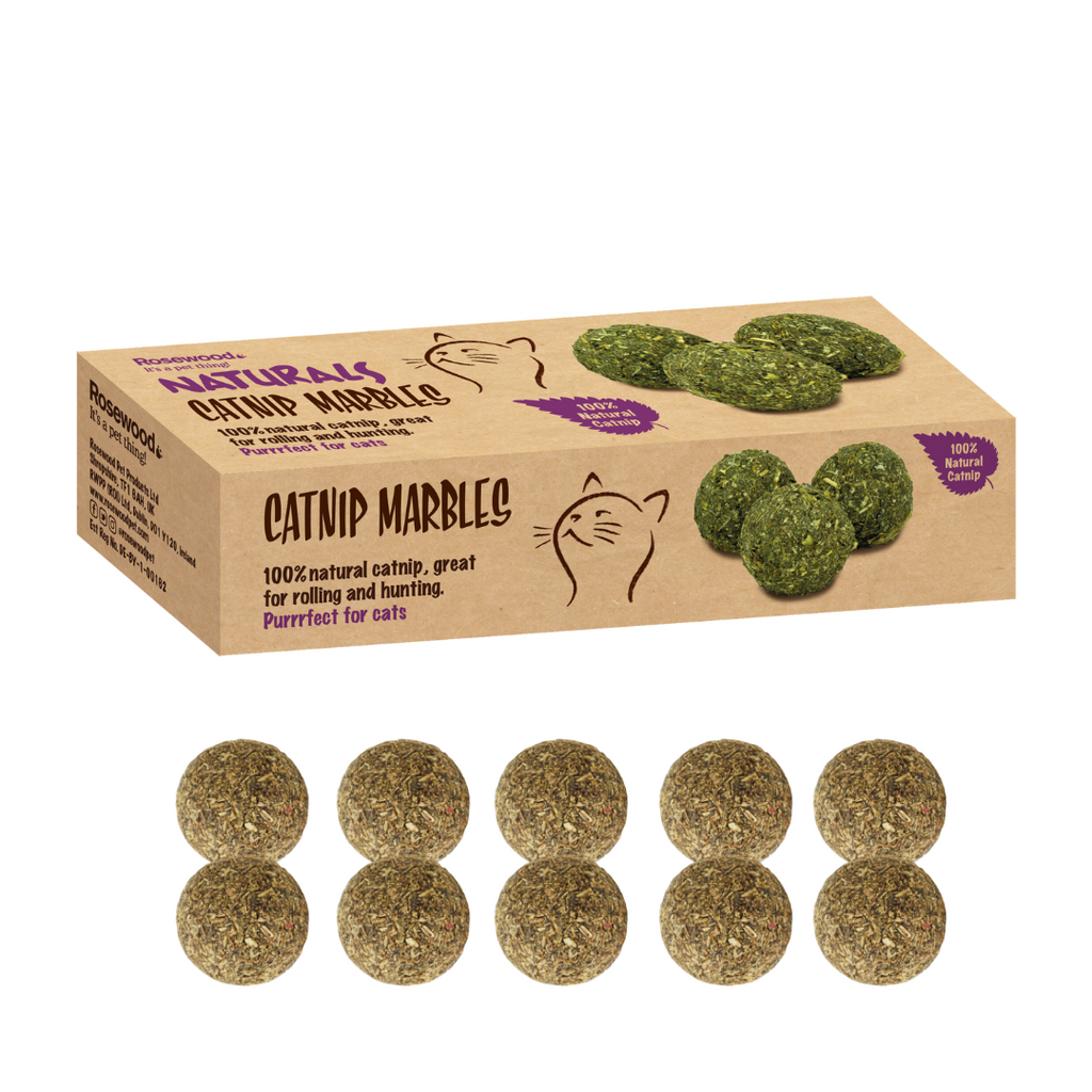RWC75_Rosewoods_Naturals Mini Catnip Marble Balls