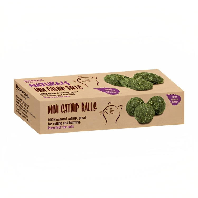 RWC75_Rosewoods_Naturals Mini Catnip Marble Balls