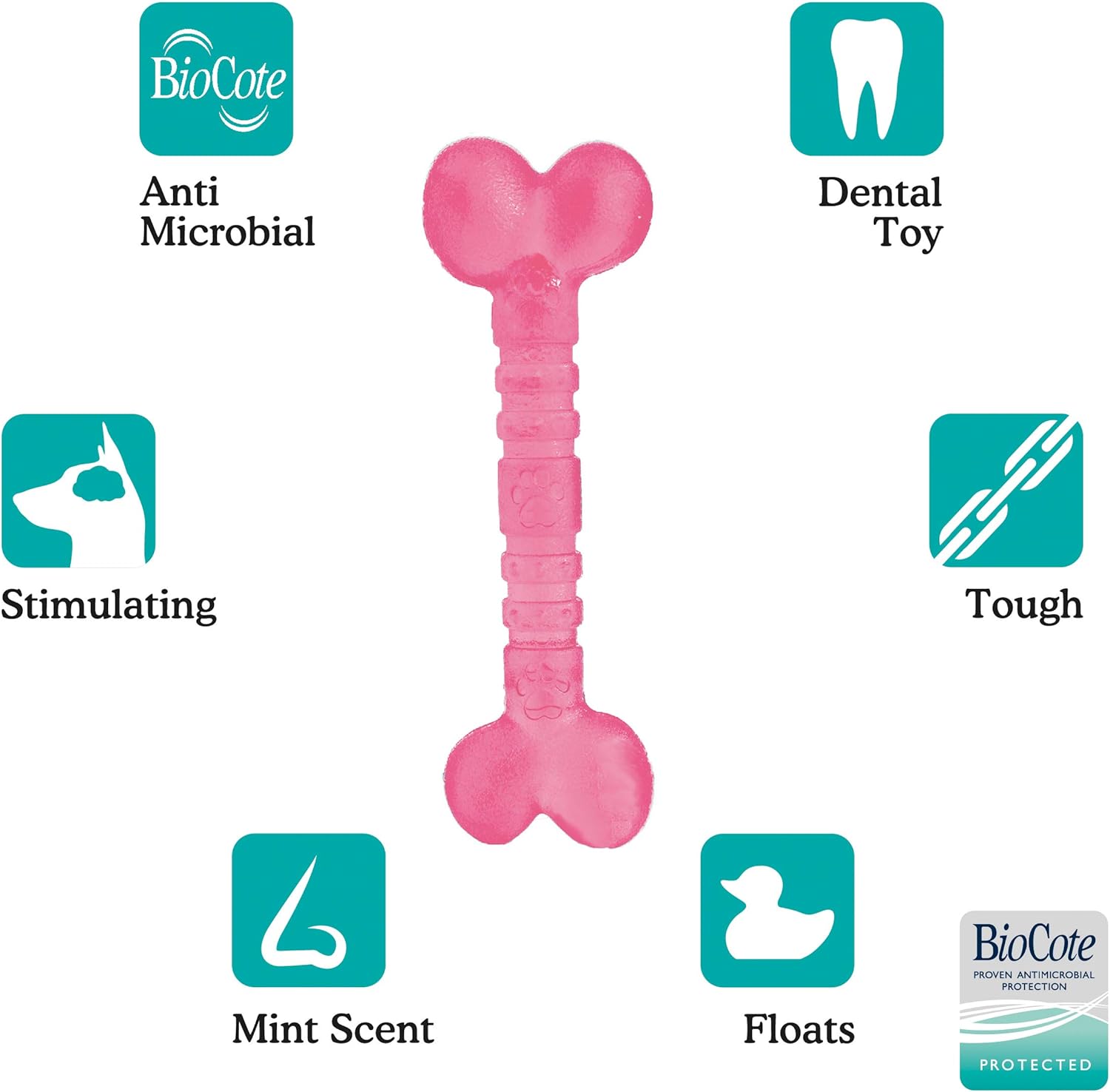 RWD07_Rosewood_BioSafe Puppy Bone (12cm)
