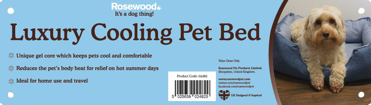 RWD143_Rosewood_Luxury Cooling Pet Bed 60cm