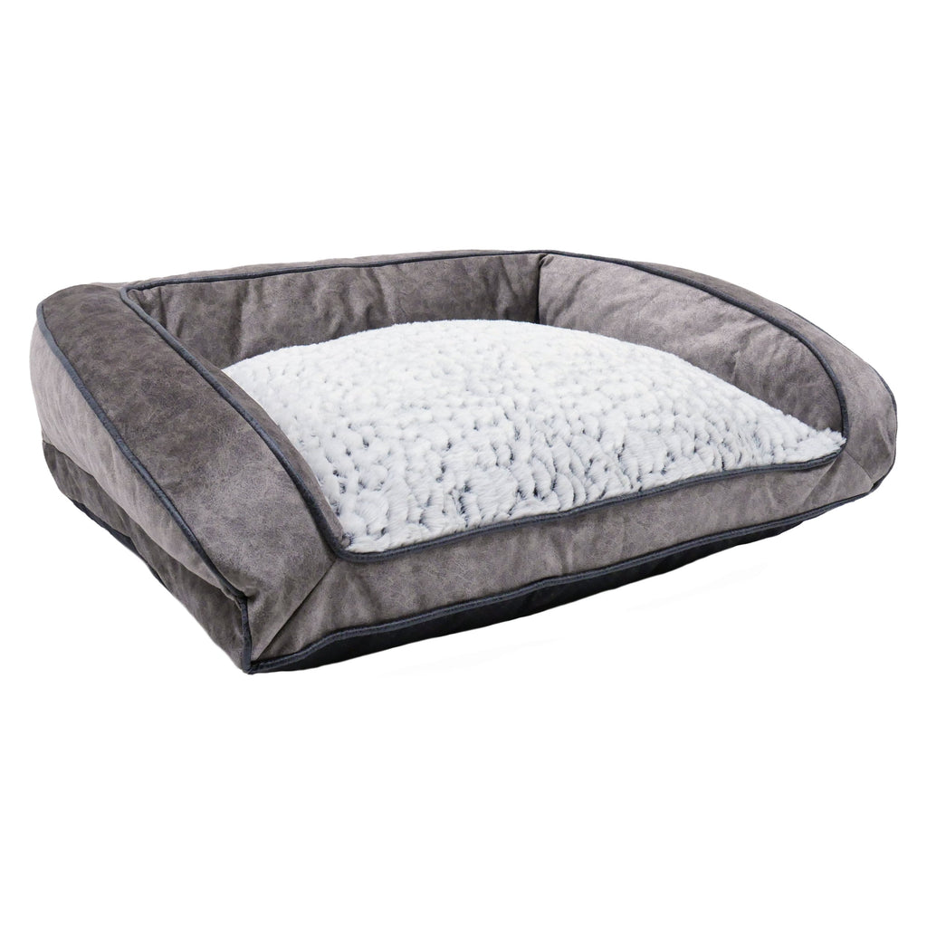 RWD152_Rosewood_Medium Luxury Fleece Lined Plush Sofa (74cm)