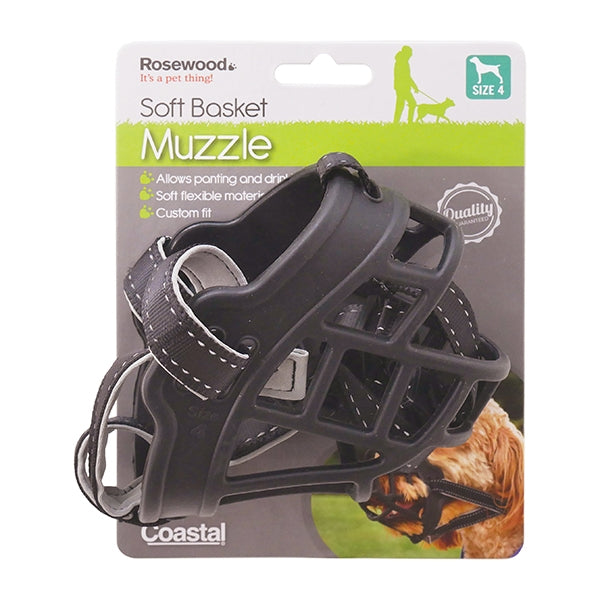 RWD172_Rosewood_Soft Basket Muzzle