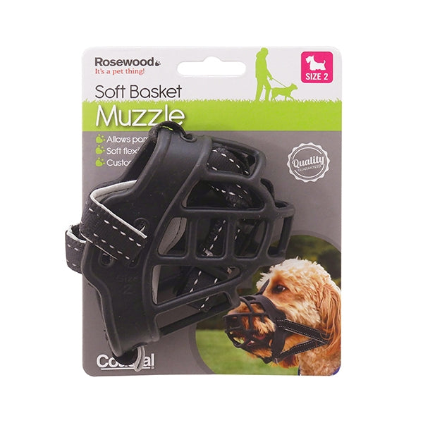 RWD172_Rosewood_Soft Basket Muzzle