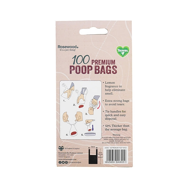 RWD229_Rosewood_Degradable Doggie Bags 100pc