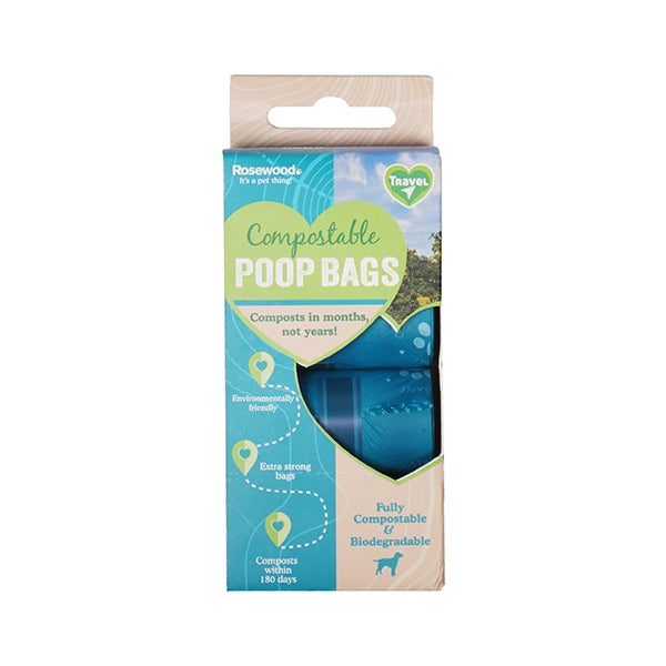 RWD230_Rosewood_Compostable Dog Poop Bag 15 x 4