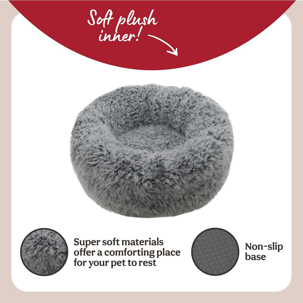 Rosewood Silver Fluff Comfort Round Bed