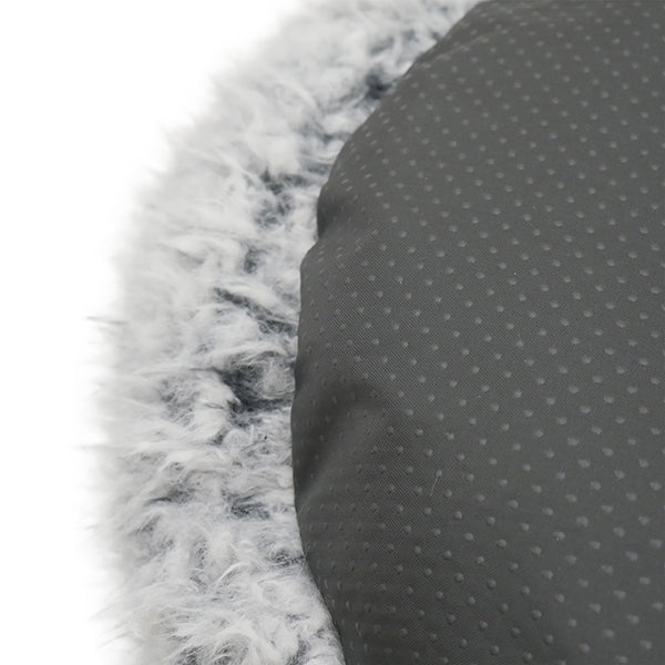 RWD253_Rosewood_Silver Fluff Comfort Round Bed (66cm x 66cm)