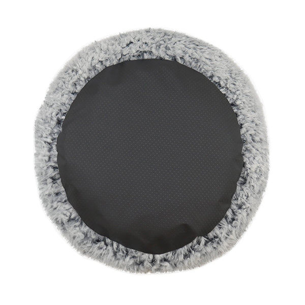 RWD253_Rosewood_Silver Fluff Comfort Round Bed (66cm x 66cm)
