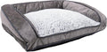 Rosewood Luxury Fleece Lined Plush Dog Bed Sofa